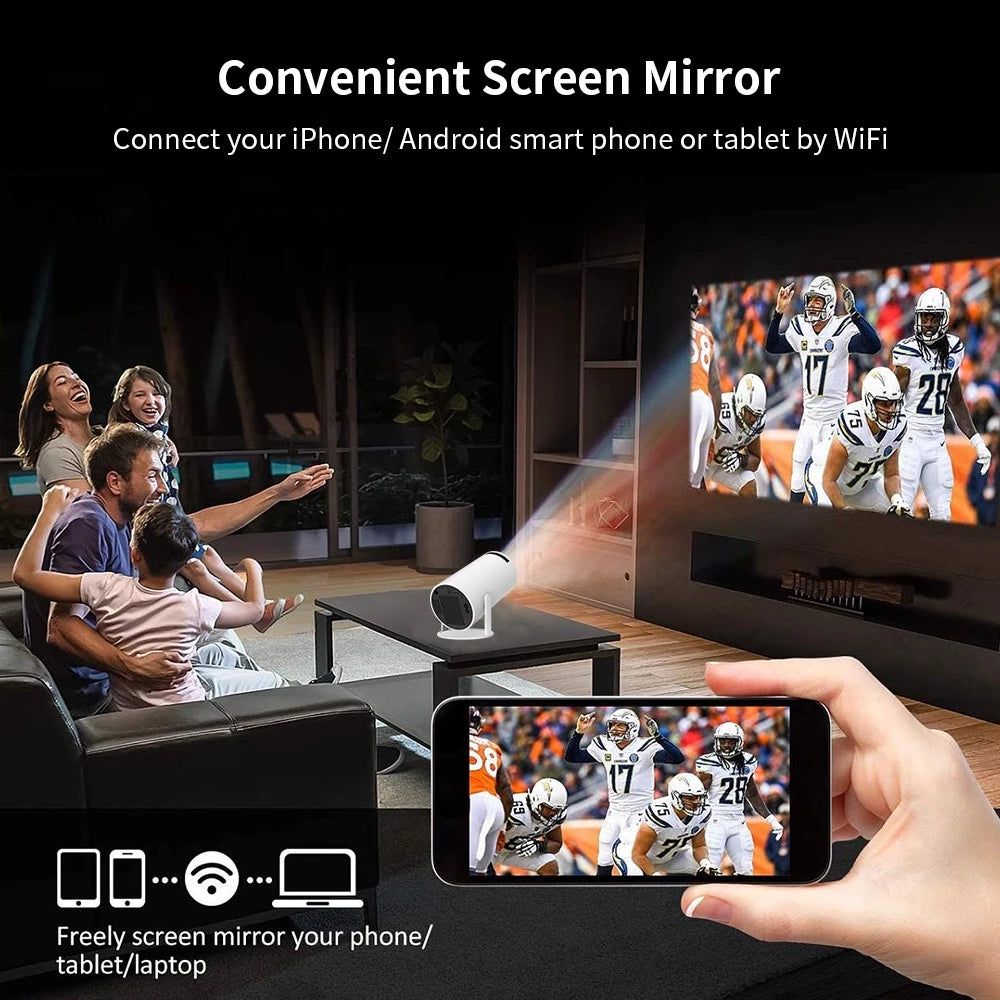 Proyector HY300 Full Hd Android +Control